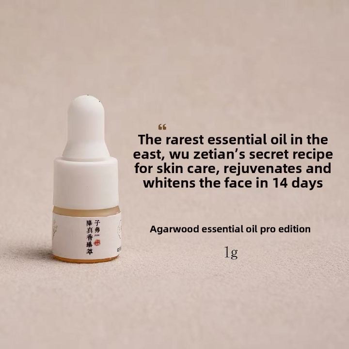 Supernatural Agarwood Amber Essential Oil — One drop upgrades all skincare, targeting white spots and wrinkles.