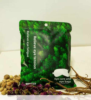 Herbal Steam Eye Mask to Relieve Eye Fatigue 【For Children, Students & Professionals - Reduces Puffiness & Dark Circles】