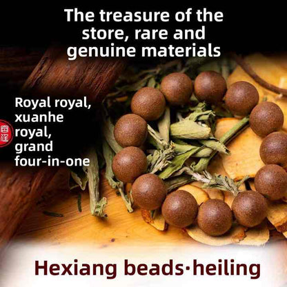 Xuanhe Imperial Crafted Grand Four-in-One Aromatic Bead Bracelet