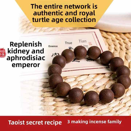 Turtle Longevity Blend Fragrant Bead Bracelet 【Men's Exclusive Health Regimen】