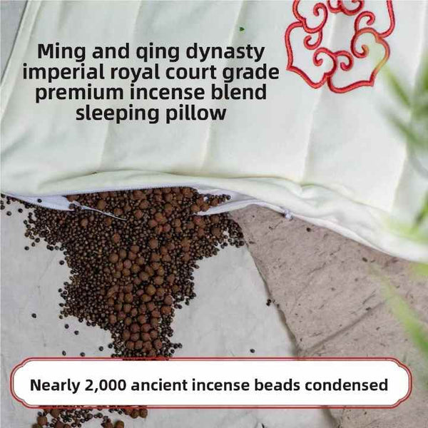 Yunmian Heritage Incense Bead Pillow Pad | Balanced Multi-Herb Oriental Scent Cushion
