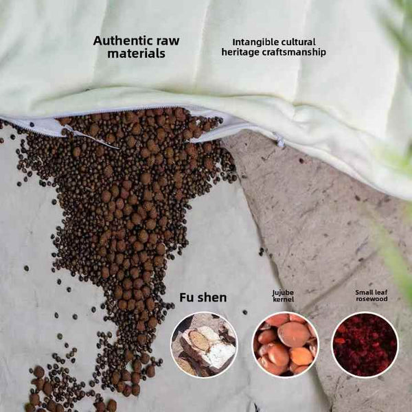 Yunmian Heritage Incense Bead Pillow Pad | Balanced Multi-Herb Oriental Scent Cushion
