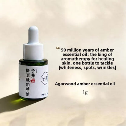 Supernatural Agarwood Amber Essential Oil — One drop upgrades all skincare, targeting white spots and wrinkles.