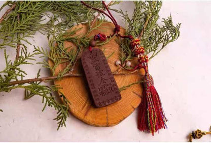 Peace Guardian Pendant 【Tai Sui Warding Scented Plaque, Portable for Car or Personal Use】
