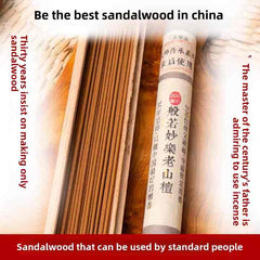 Master's Heritage Level · 30 Years Dedicated Exclusively to One Sandalwood Incense