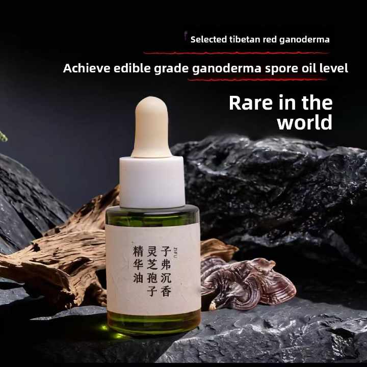 Premium Tibetan Red Ganoderma, Edible-Grade Spore Oil, Rare Worldwide