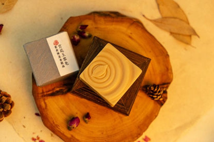 Sandalwood Essential Oil · Imperial Jade Beauty Soap